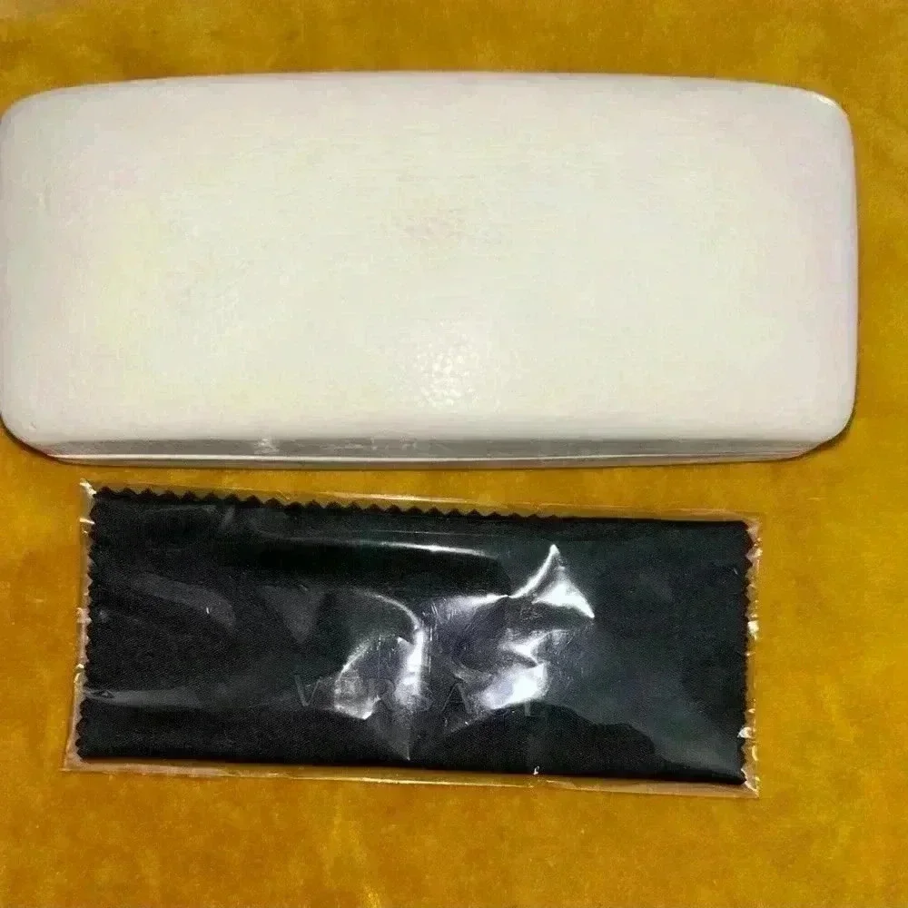 Versace White Sunglasses Case